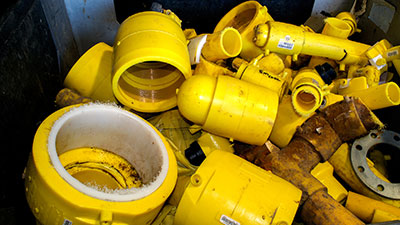 PE GAS AND WATER PIPE RECYCLING IMAGE 1