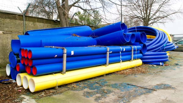 PE GAS AND WATER PIPE RECYCLING
